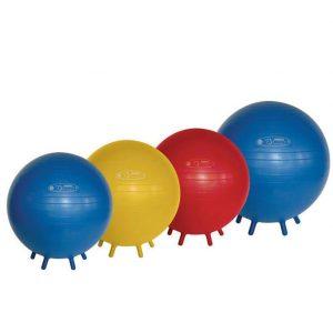 I hear of offices and classrooms using stability balls instead of typical chairs.