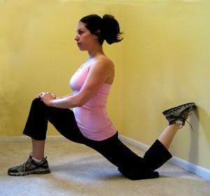 Lunging Hip Flexor Stretch