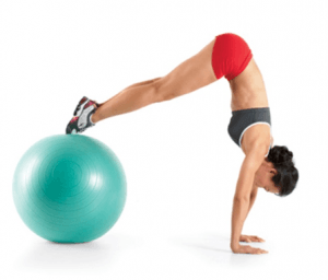 stability ball exercises