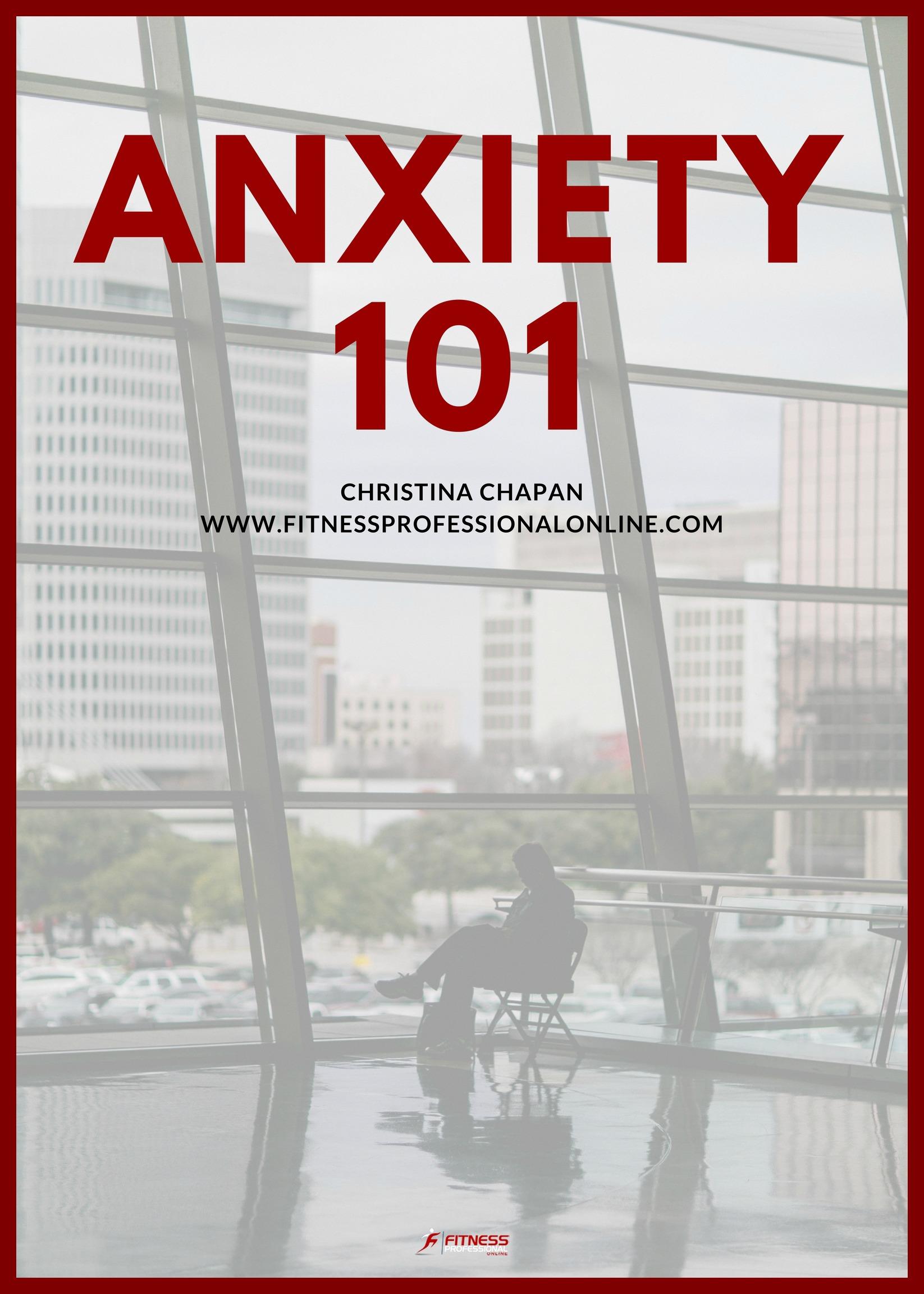 Knowing the ways to understand anxiety is the first step to decrease the stigma and help someone calm down faster. Fitness Professional Online