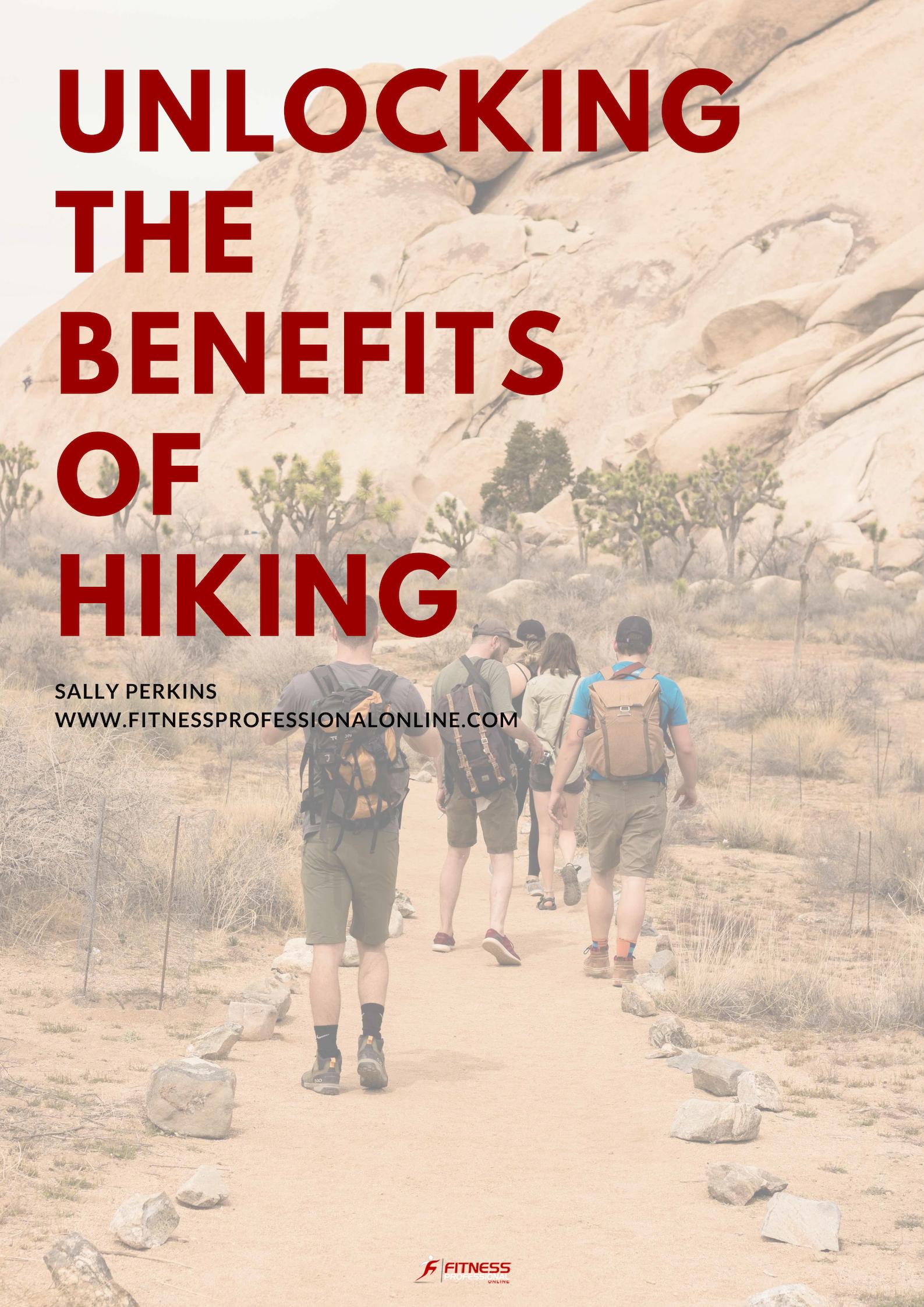 More and more people are seeking the health benefits of heading outdoors.