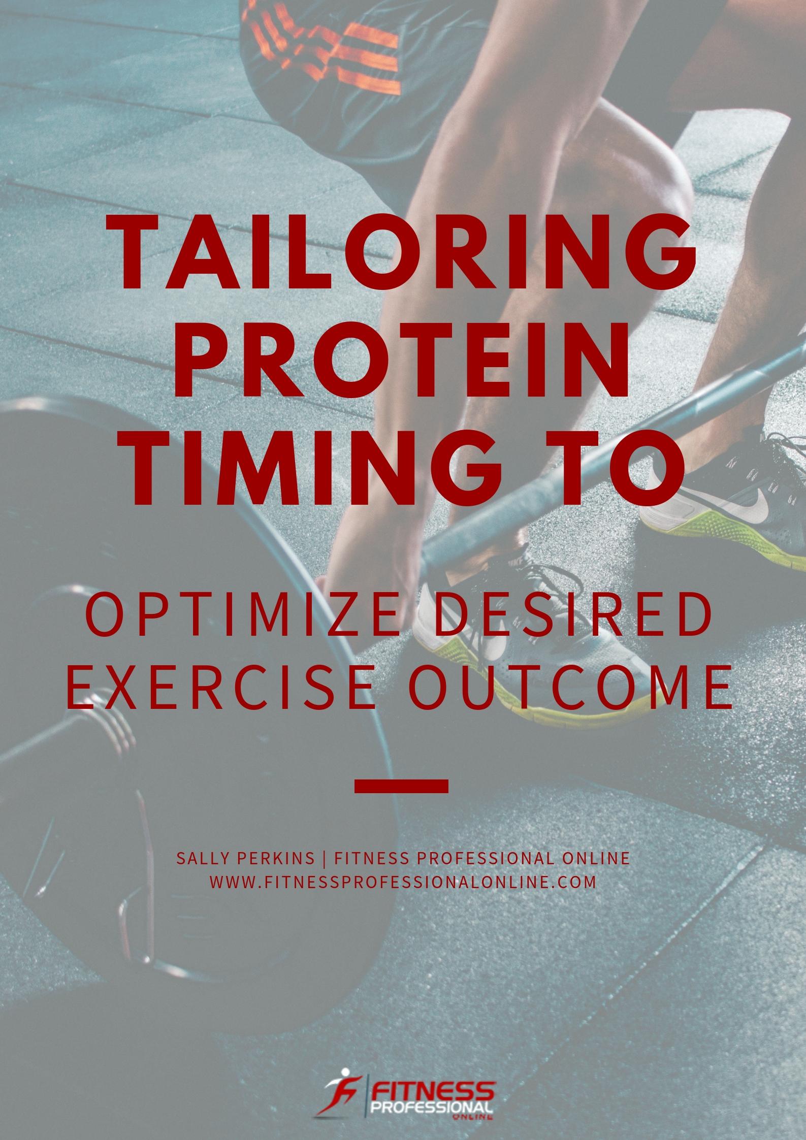 Sensible protein consumption is, without any doubt, one of the best ways to get the most out of every single exercise session.